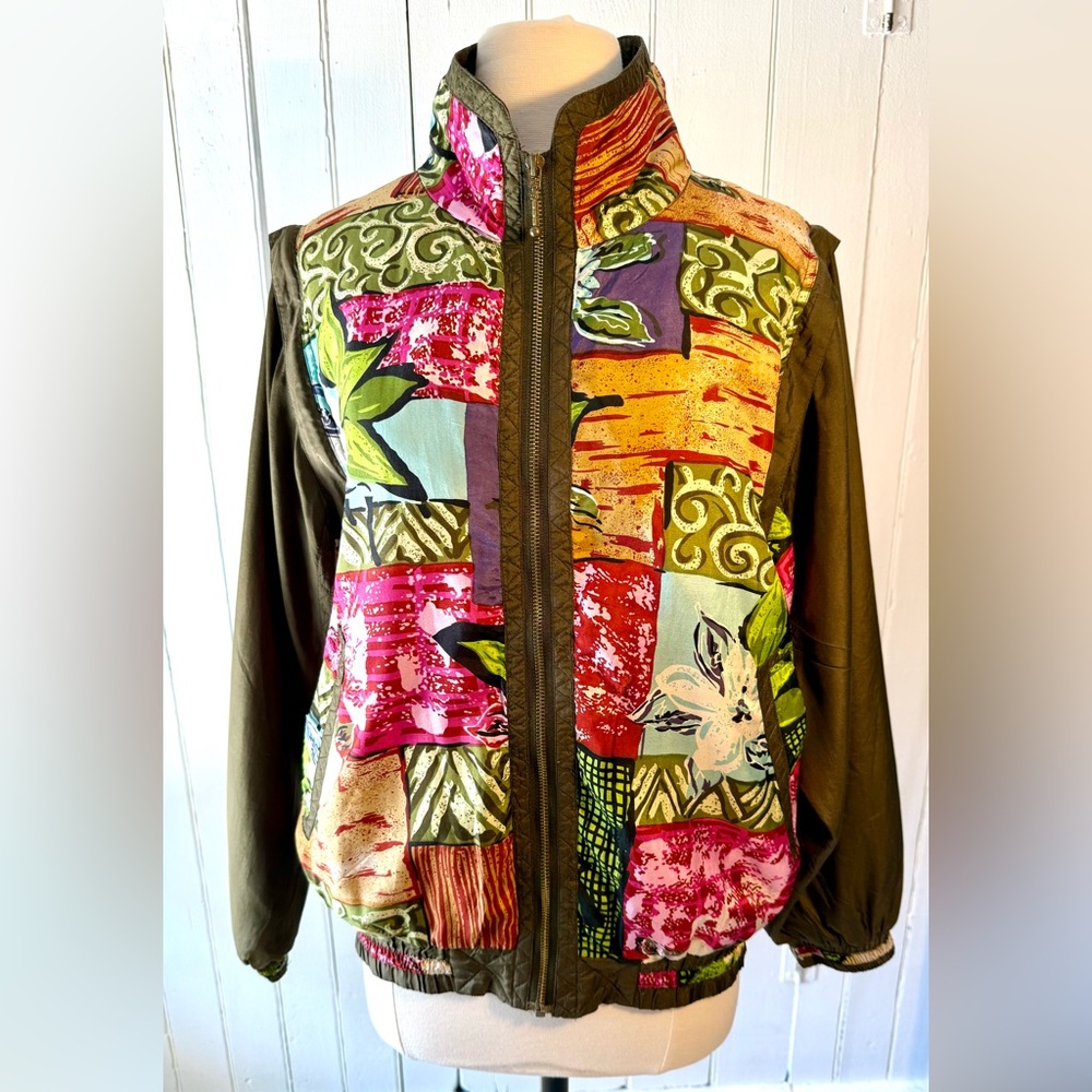 EVR Vintage Y2K Silk Jacket